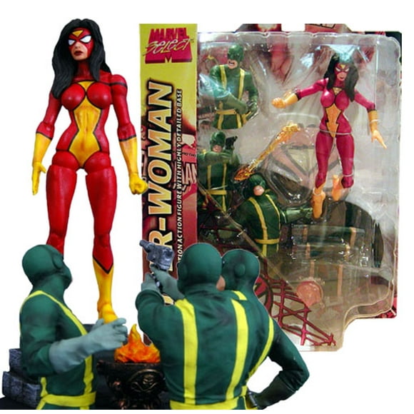 Marvel Sélectionnez Spider-Woman Action Figure