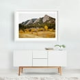 thumbnail image 2 of Fall in the Flatirons - Boulder Colorado Photography Mountain Nature Autumn Landscape Scenic Wilderness Forest White Framed Wall Art Print 8 x 12 inches, 2 of 3