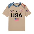 thumbnail image 4 of USA 250th Anniversary Shirt for Women American Flag Print T Shirts Fourth of July Clothes Casual Crewneck Summer Tops, 4 of 4