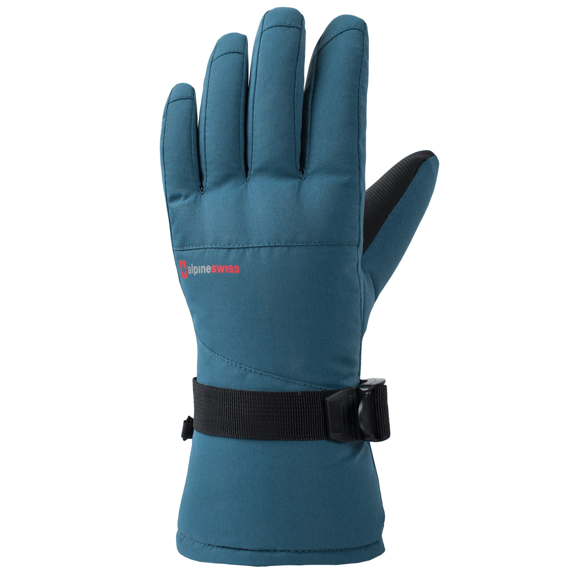 Alpine Swiss Mens Waterproof Gauntlet Snow Ski Gloves Winter Sport Snowboarding Windproof Warm 3M Thinsulate