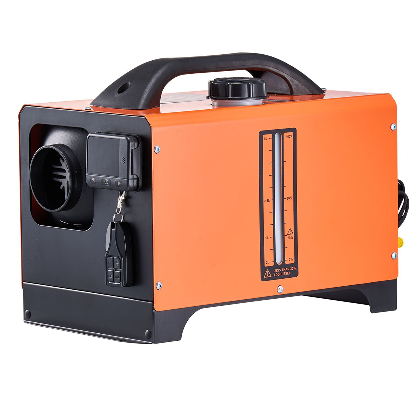 Diesel Air Heater 8kW, 12-24V DC Parking Heater with Digital Display for Vehicles, Campervans, Trucks