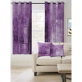 thumbnail image 2 of Purple Blackout Curtains 96 Inches Long for Bedroom, Retro Oil Painting Modern Abstract Art Aesthetics Thermal Insulated Room Darkening Black Out Window Curtain Panels Grommet Drapes for Living Room, 2 of 8