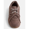 thumbnail image 5 of No Boundaries Women's Faux Suede Double Lace Sneakers, 5 of 5