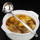 thumbnail image 5 of Separador de aceite de acero inoxidable, separador de grasa de sopa, cuchara colador de grasa, separador, colador de yogur de acero inoxidable, cuchara, 5 of 6