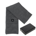 thumbnail image 1 of Reayehane Winter Usb Heated Scarf Heated Collar Shawl Fleece Electric Neck Protector Shoulder Protection With Battery Box (Gray ), 1 of 4