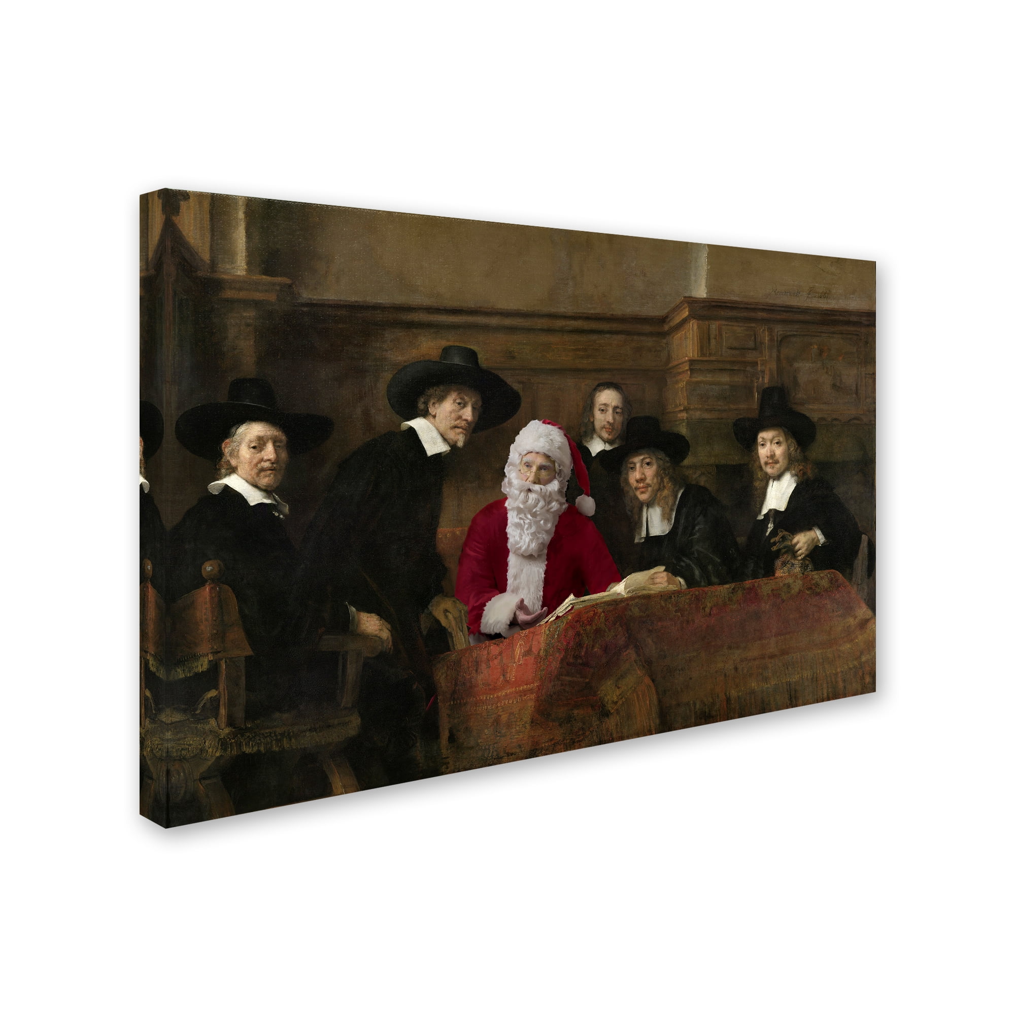 Trademark Fine Art 'The Syndics Of The Cloth Merchants' Canvas Art by Ed Wheeler