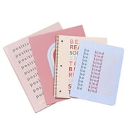 U Style Take Note 4 Pack Fashion Stationery Bundle, 3-Ring 1" Binder, Spiral Notebook, Folder, Composition Book