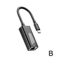 thumbnail image 1 of Adaptateur USB C vers Ethernet Type-C 3.0 vers Réseau RJ45 LAN Gigabit V7B6, 1 of 9
