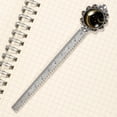 thumbnail image 3 of Crescent moon symbol Vintage Silver Lace-Edged Bookmark: Gift for Readers and Book Lovers, 3 of 5