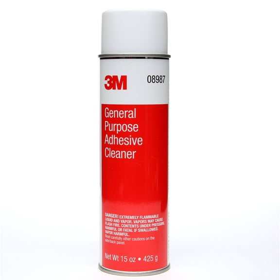 3M General Purpose Adhesive Cleaner, 08987, 15 oz Net Wt, 12 per case