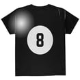 thumbnail image 2 of Halloween Billiard Pool Ball Eight Costume Youth T Shirt, 2 of 2
