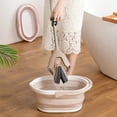 thumbnail image 5 of Portable Collapsible Bucket,Cleaning Bucket Mop Bucket Folding Foldable Portable Small Plastic Water Supplies for Outdoor Garden Camping Fishing Car Wash Space Saving, 5 of 7