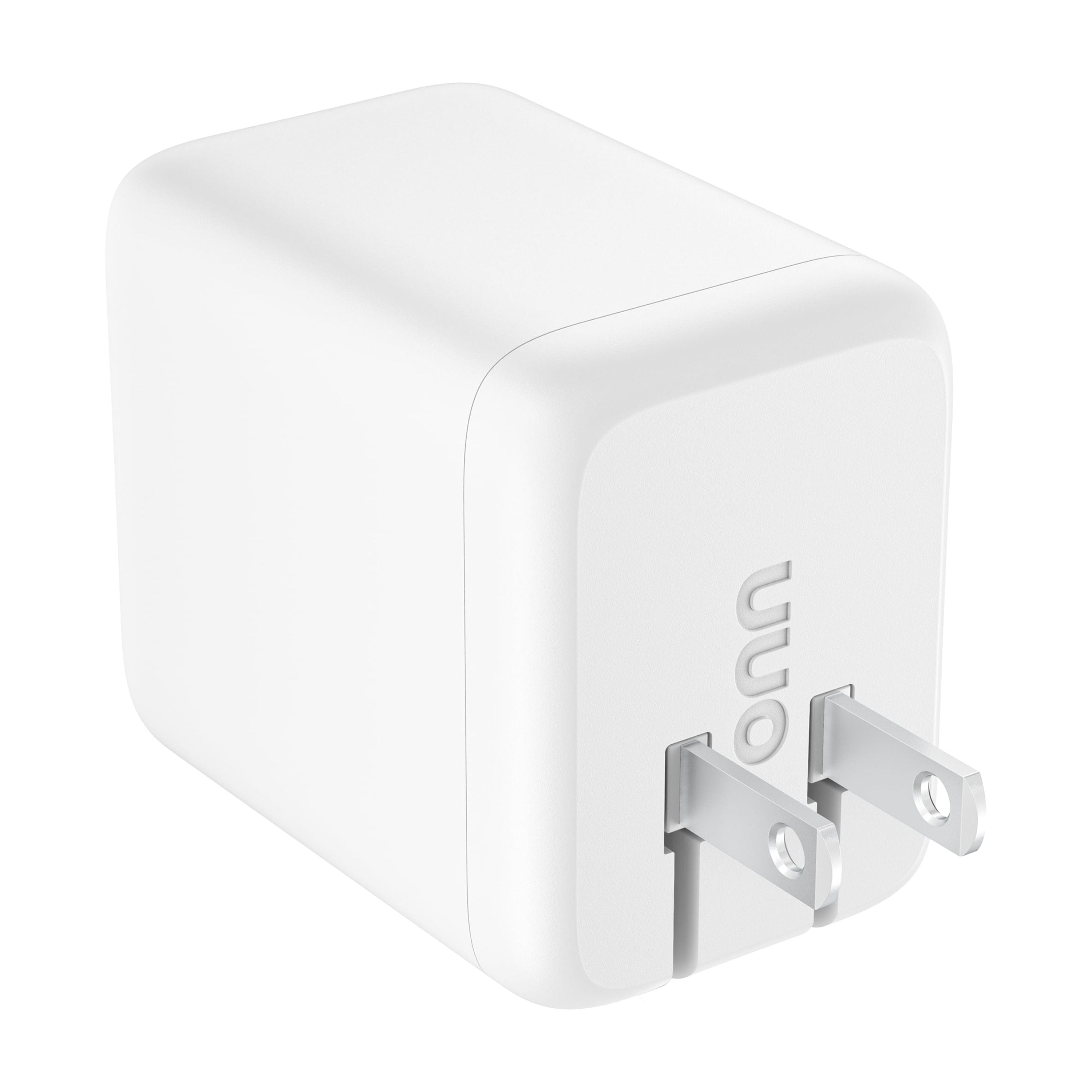 onn 72W WALL iPhone, Airpods Single Charger Multi-Port USB-a Wall Charger, USB-if Certified, Fast Charging, Foldable Plug White 1 Pack