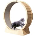 thumbnail image 1 of Fastpet Rueda de Ejercicio para Gatos - Gran Cinta de Correr para Gatos de Interiores, Pista Alfombrada, Fitness y Diversion Saludable, Juguete para Gatos, Adecuada para la Mayoria de los Gatos, 1 of 9