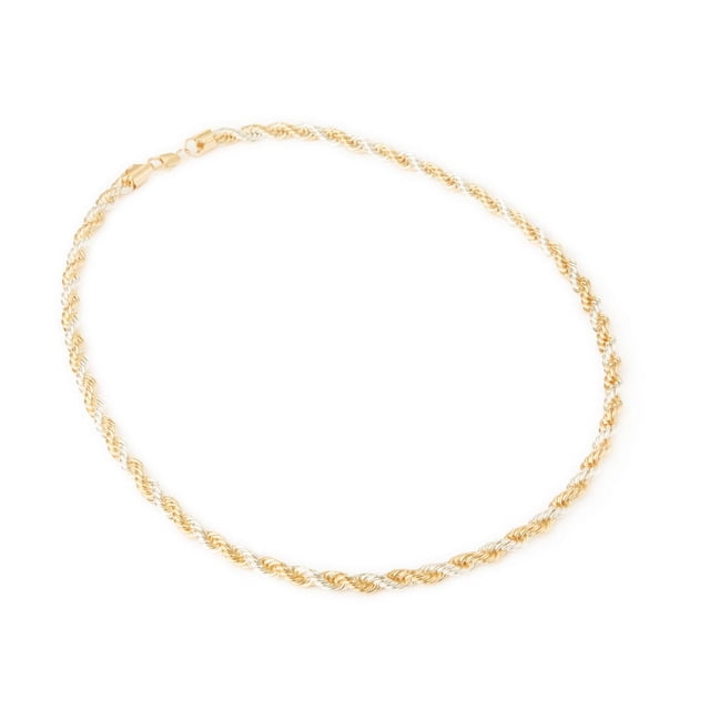 Cadena Collar Torsal Ametrinaa 8mm Unisex 60cm Chapa de Oro 18k MPCA0030