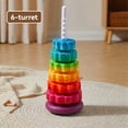thumbnail image 2 of El Juguete Apilable de Círculos Arcoíris Es Adecuado para Niños de 1 A 3 Años y Es un Regalo de Cumpleaños Ideal., 2 of 5