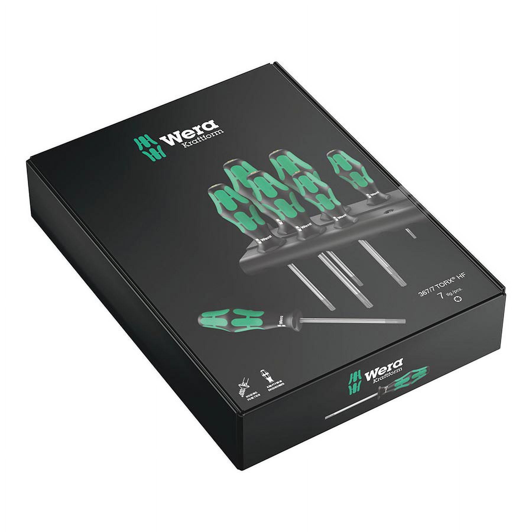 Wera Tool 367/7 TORX HF Kraftform Plus Screwdriver Set