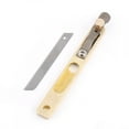 thumbnail image 2 of Cuchillo de tira de línea, herramienta de posicionamiento de cuero de acero inoxidable de cobre, cortador de posicionamiento, artesanía superior, 2 of 9