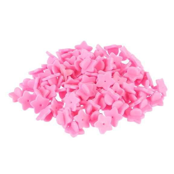 BESTYASH 100 Pieces Portable Star-Shaped Pin Cap Keepers for Lapel Pins and Tie Tack Holders