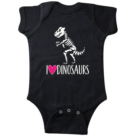 

Inktastic Dinosaur Tyrannosaur Skeleton Girls Gift Baby Girl Bodysuit