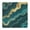Teal Gold Marble, variant on Teal Gold Marble Pattern Square Fitted Tablecloth with Elastic Edge,Square Table Cover,Washable Elastic Table Cover for Home Kitchen Party Decor 34"x34"