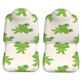 thumbnail image 3 of LAKIMCT Cartoon Frog Car Seat Covers Vehicle Front Seat Covers Universal Fit Seat Protector, 3 of 9