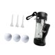 thumbnail image 4 of Golf Ball Bag Accessory Golf Accesorio con gancho para el bucle de cinturón Pe Soather Negro, 4 of 8
