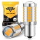 thumbnail image 1 of Bombillas de señal de giro Auxbeam 1156 P21W BA15S Amber Yellow 12V, 1 of 7