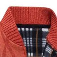 thumbnail image 5 of Outerwear Clearance Men'S Jacket Classic Solid Color Knitted Sweater Cardigan Sweater Slim Jacket Red L, 5 of 5