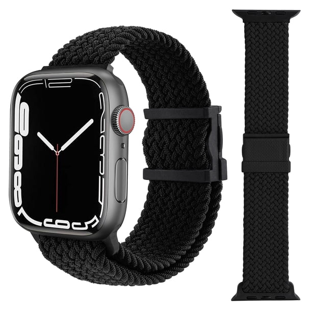 Correa de reloj de nailon, piezas de repuesto, correa de reloj deportivo de 22mm para Apple Watch Ultra Universal Accesorios Electrónicos