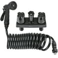 thumbnail image 5 of Dura Faucet RV Exterior Spray Faucet w/ Coil Hose & Multi Spray Nozzle - Black, 5 of 5