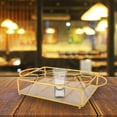 thumbnail image 3 of CIMAXIC Party Metal Drink Holder Rack for Bar KTV Party Tabletop Wine Glass Storage Organizer 12 Shots Countertop Beverage Display Stand Kitchen Accessories,16.34"X9.06"X2.76", 3 of 4