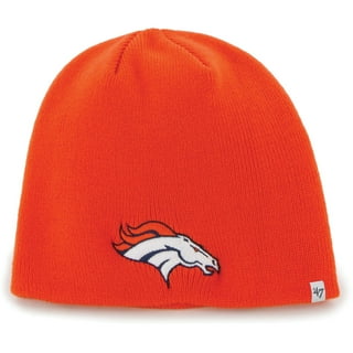 Youth Orange Denver Broncos Tailgate Cuffed Knit Hat with Pom