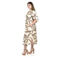 thumbnail image 2 of Vestido largo estampado Roman Fashion /Tallas Extras, 1765 (Beige) beige 42, 2 of 5