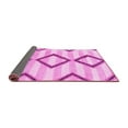 thumbnail image 2 of Ahgly Company Indoor Square Abstract Pink Modern Area Rugs, 6' Square, 2 of 4