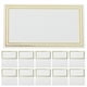 thumbnail image 1 of 80 tarjetas elegantes para mesa de boda, para banquetes y fiestas, plegables de papel, para reuniones de festivales., 1 of 6