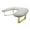 thumbnail image 4 of Almohada de mano para decoración de uñas, soporte de mano para decoración de uñas en forma de U, con inclinación de 15 degree, accesorios para mesa de uñas Blanco, 4 of 8