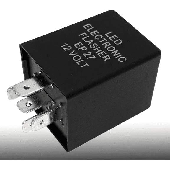 12V 5-Pin EP27 FL27 LED Flasher Relay Fix Hyper Flash For Dodge Ford Chevy Mazda