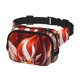 thumbnail image 2 of Balery Red Leaf Flame Fox Mochila Cinturón para Mujeres y Hombres, Bolsa de Cintura Impermeable de Doble Capa con Correa, 2 of 9