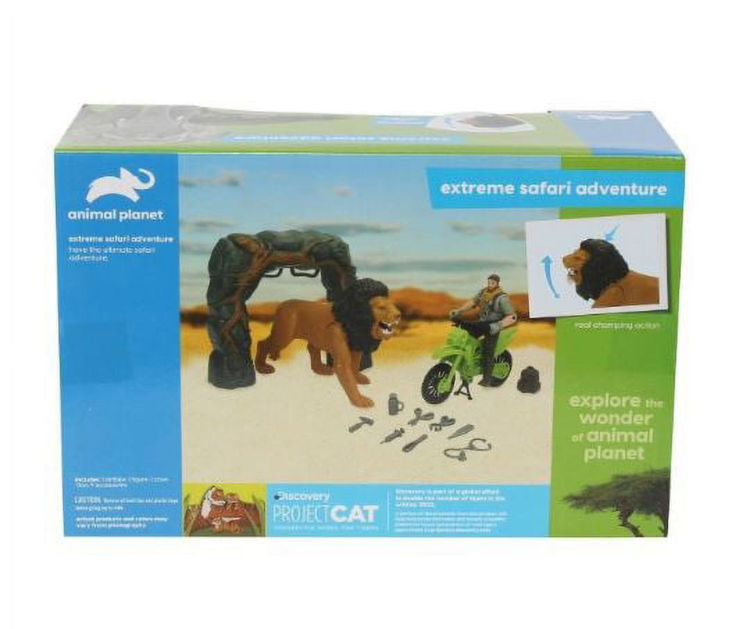 Animal Planet Wild Action Kids Set: Extreme Safari Adventure