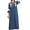 Blue, variant on hxobax Women Vintage Sleep Dress Victorian Nightgown 3/4 Sleeve Lace Patchwork Sleepwear Pajamas Shawl Collar Button Pleated Full Length Nightshirt Elegant Sleepdress Housecoat,Blue,Medium