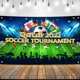 thumbnail image 1 of Qatar 2022 Torneo Mundial de Fútbol Banner Decoraciones de Fondo - Partidos de Fútbol/Torneo de Fútbol Bar Fiesta Banner Decoraciones, 1 of 5