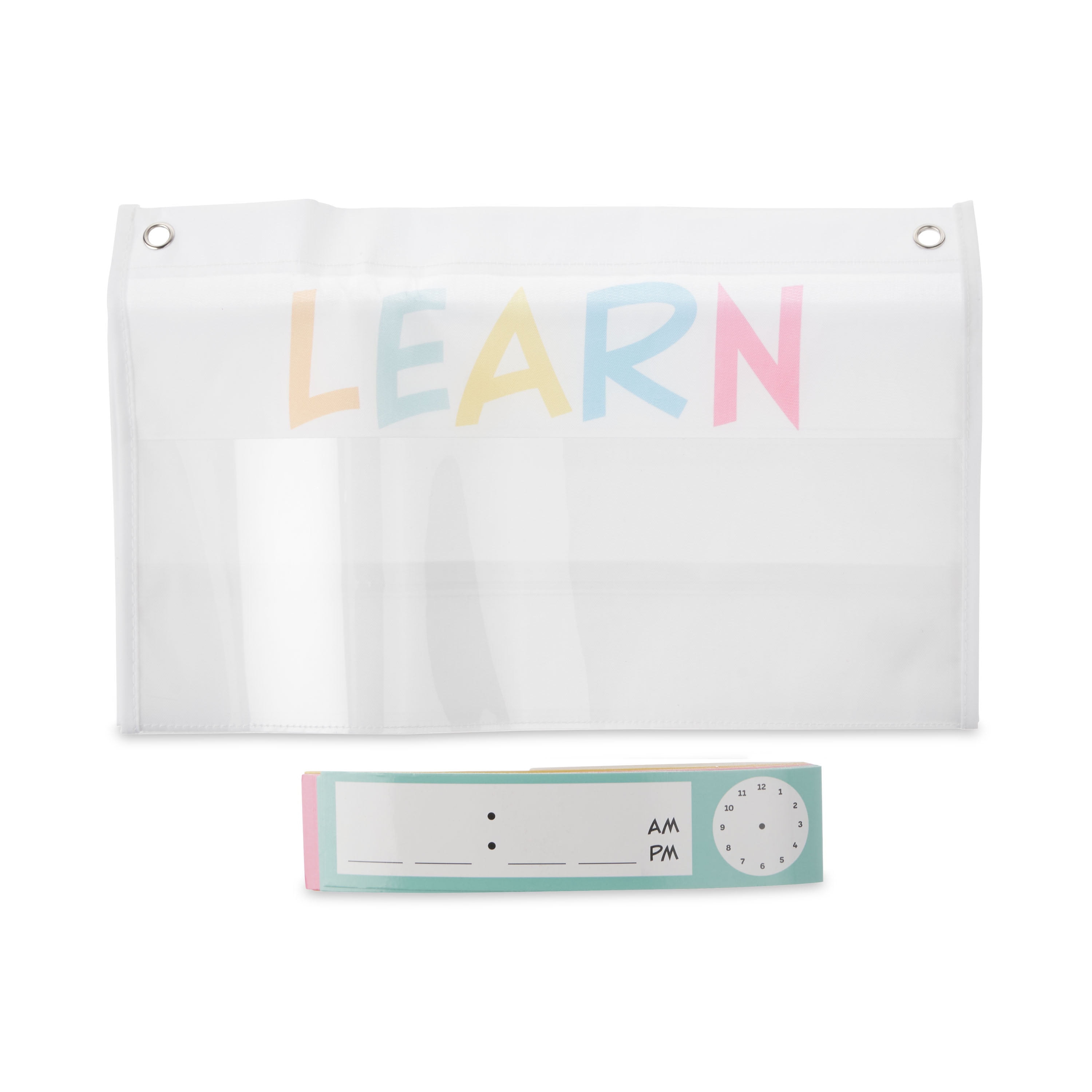 Pen + Gear Daily Agenda Chart, 1 Pocket Chart