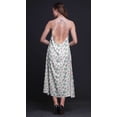 thumbnail image 3 of Bimba Robe de Soirée d'Été Dos Nu à Col Licou pour Femmes, Grande Taille, 3 of 6