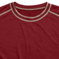 thumbnail image 7 of hotojiny Mens Shirts Casual Lightweight Slim Fit Summer T-Shirt Comfortable Short Sleeve Side Striped Top Everyday Wear, 7 of 7