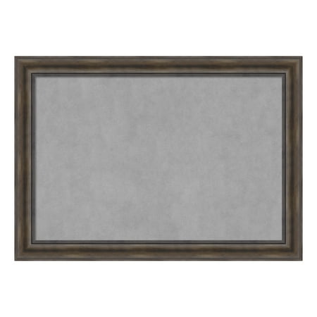 UPC: 0032231296303 | Amanti Art Dswrusmb4230 Rustic 42  X 30  Framed Magnetic Board