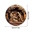 thumbnail image 3 of karymi Acrylic Christmas Decoration Baptismal Pendant Holiday Wall Decoration Christmas Decorations up to 70% off Best Sellers, 3 of 5