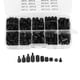 thumbnail image 1 of 300 Uds Tornillos De Separación M3 Tuerca De Tornillo De Nailon Hexagonal Macho Hembra Juego De Tornillos De Separación Kit Surtido Con Caja De Almacenamiento Negro, 1 of 7