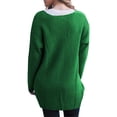 thumbnail image 4 of VERABENDI Women's Sweaters Long Sleeve Front Open Thick Chunky Cable Knit Loose Pocket Cardigan (S-XL), 4 of 9