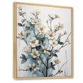 thumbnail image 2 of Designart "Dreamy White Dogwood Blossom II" Dogwood Floater Framed Canvas Art Print, 2 of 5